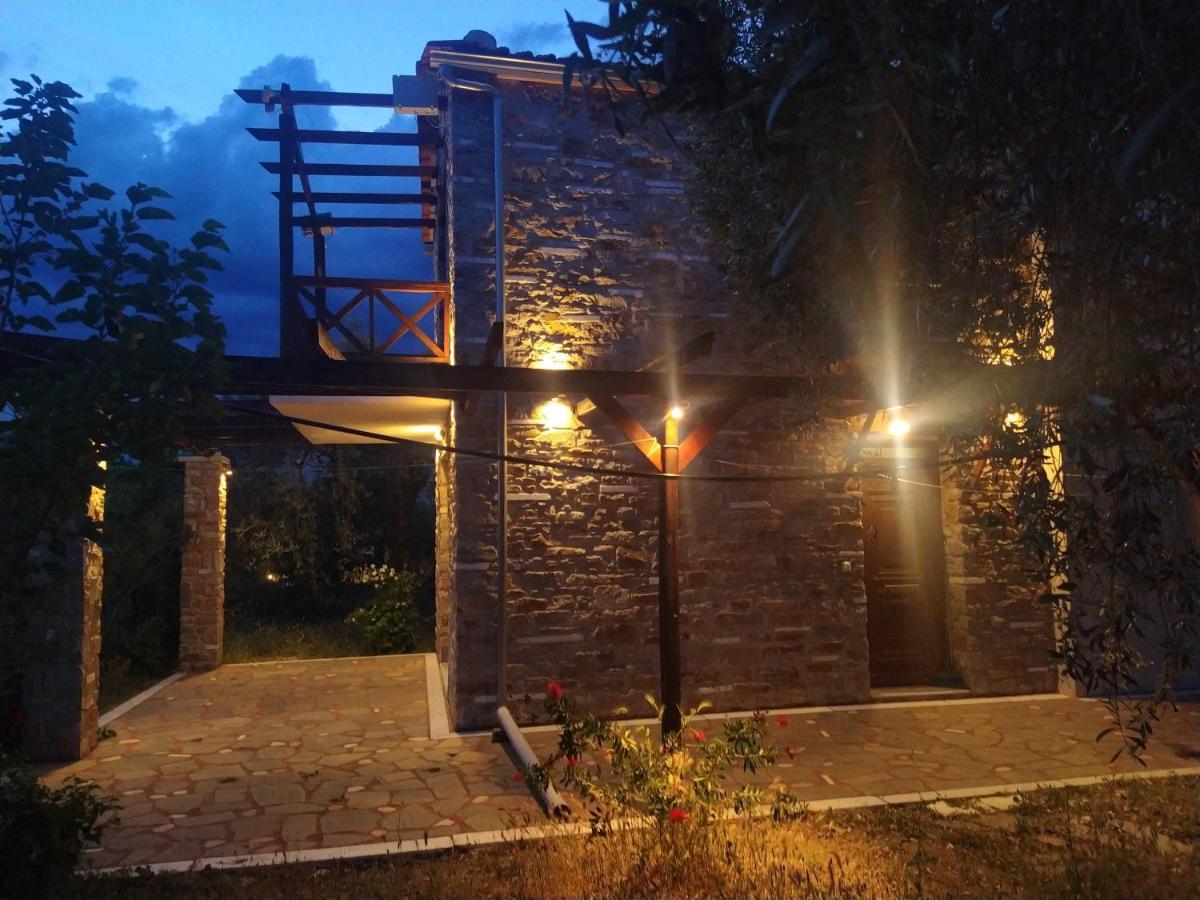 Elea Stone Houses In Organic Quiet Olive Grove, Prinos, Thassos Ngoại thất bức ảnh
