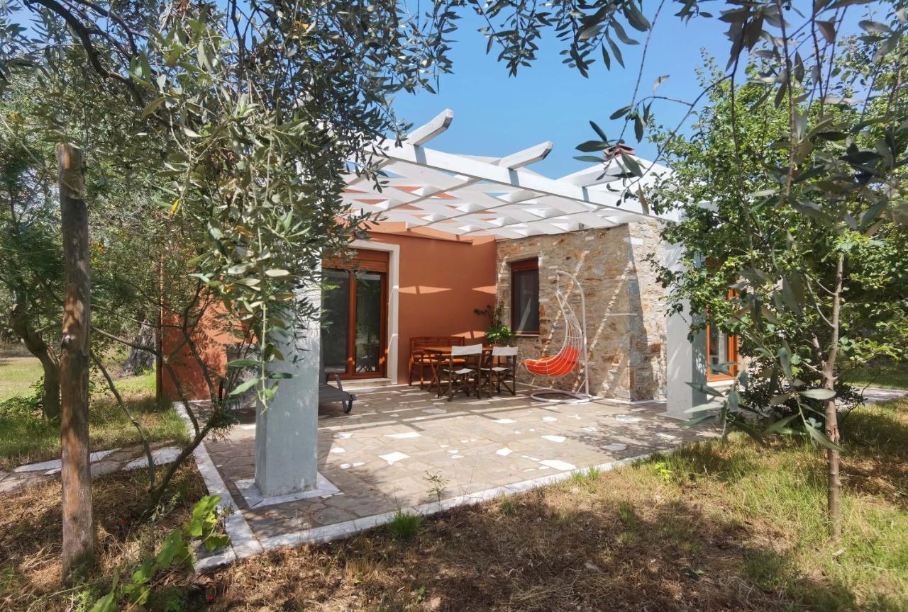Elea Stone Houses In Organic Quiet Olive Grove, Prinos, Thassos Ngoại thất bức ảnh