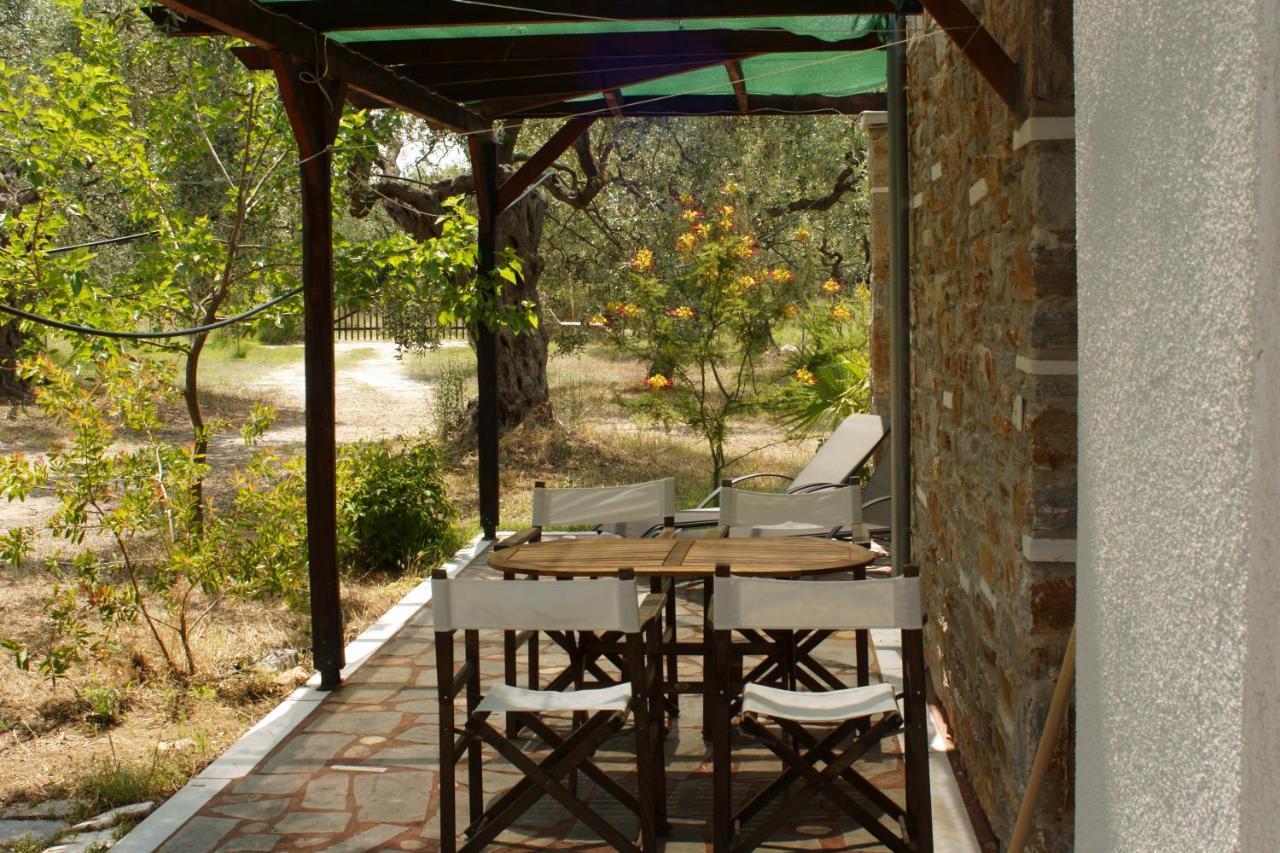 Elea Stone Houses In Organic Quiet Olive Grove, Prinos, Thassos Ngoại thất bức ảnh