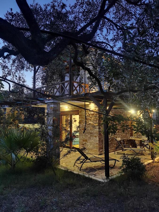 Elea Stone Houses In Organic Quiet Olive Grove, Prinos, Thassos Ngoại thất bức ảnh