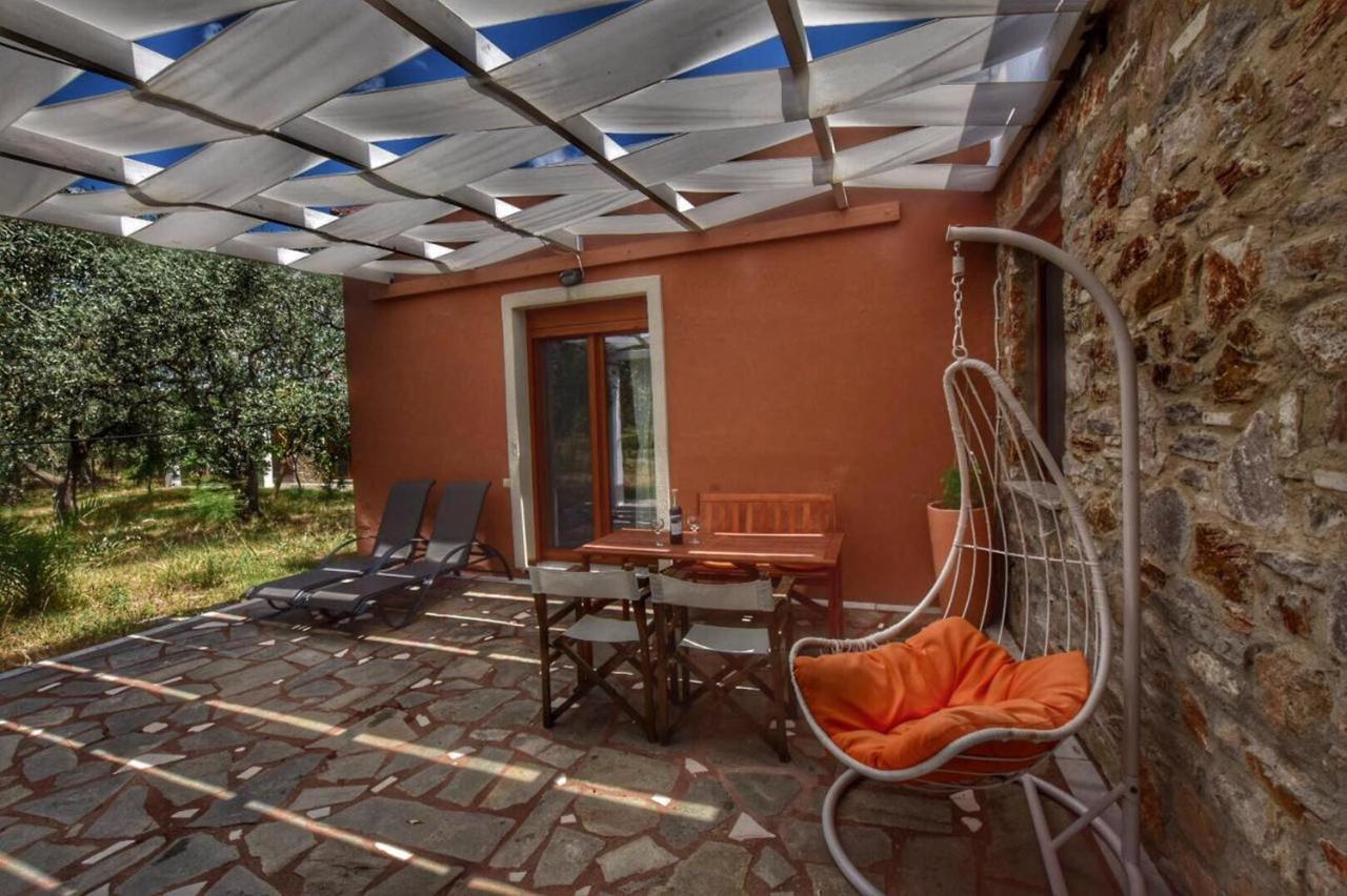 Elea Stone Houses In Organic Quiet Olive Grove, Prinos, Thassos Ngoại thất bức ảnh