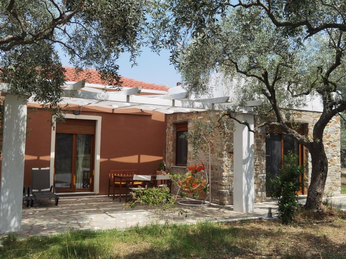 Elea Stone Houses In Organic Quiet Olive Grove, Prinos, Thassos Ngoại thất bức ảnh