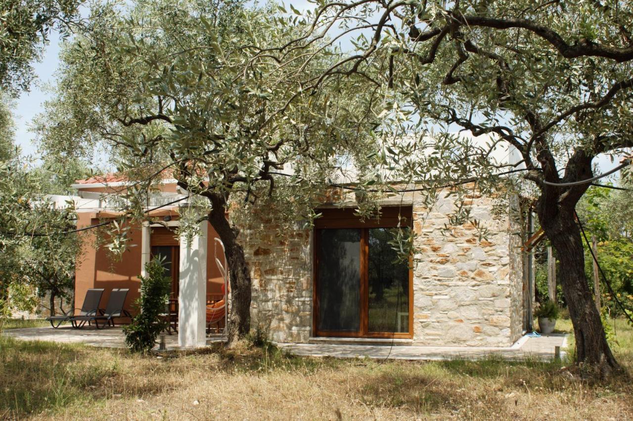 Elea Stone Houses In Organic Quiet Olive Grove, Prinos, Thassos Ngoại thất bức ảnh