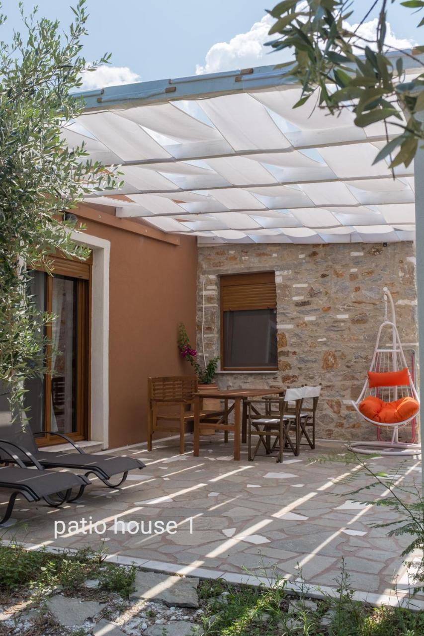 Elea Stone Houses In Organic Quiet Olive Grove, Prinos, Thassos Ngoại thất bức ảnh